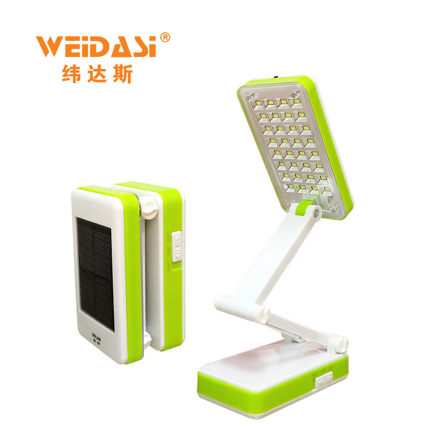 modern solar battery charging rechargeable led folding lamp table for reading