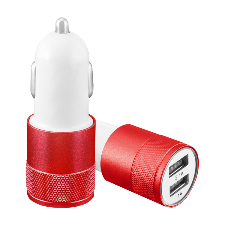 New Arrival 2 Amp Dual Usb Car Charger For All Vehicles