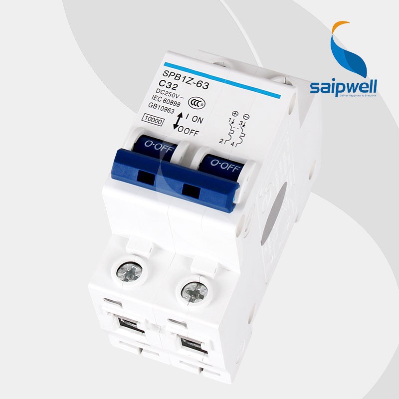 SAIP/SAIPWELL China New Electronic PV System 1000V Circuit Breaker