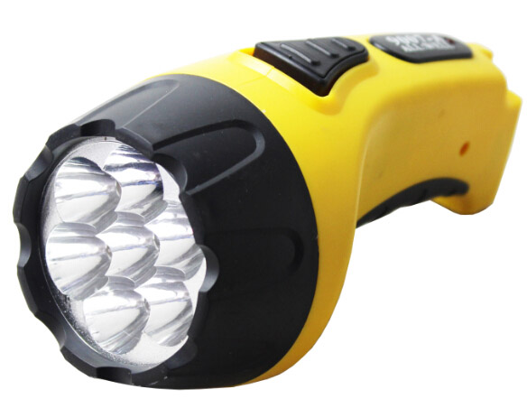 110V Round plug Industrial Focus Control 4 led rechargeable torch light