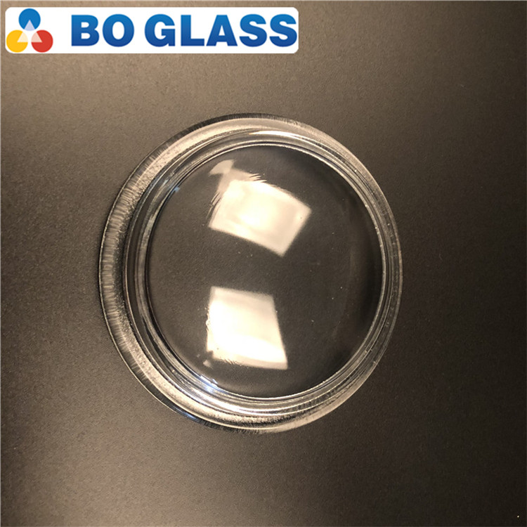 Customized Molded Clear Soda-lime Glass Car Headlight Lens Cover