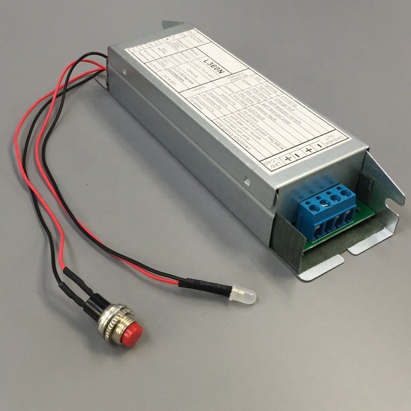 5W 15-200VDC Backup Battery Rechargable LED Emergency Driver