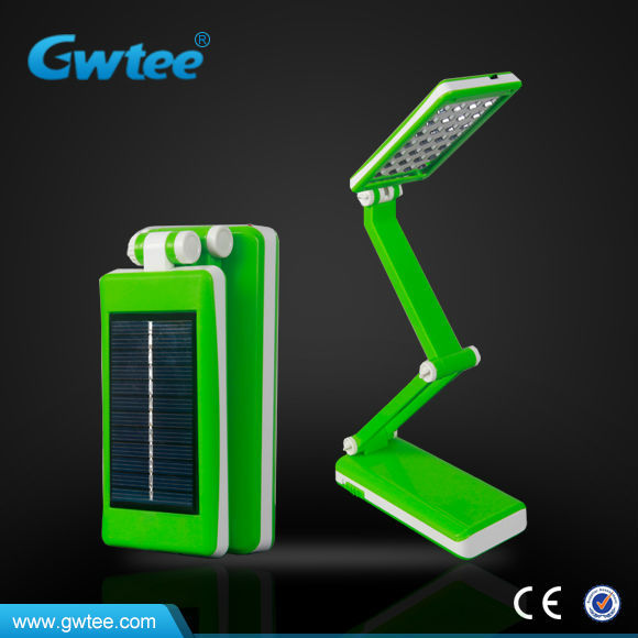 led rechargeable study led solar desk lamp