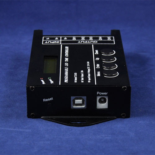 LED Time Dimmer RGB Controller TC420 DC12V/24V 5Channel 20A 5 channels Common Anode Programmable