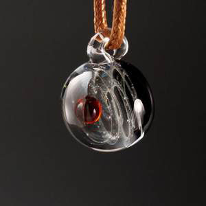 High quality Solar System Crystal Ball Gift Long Glass Beads Necklace