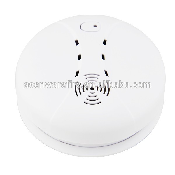 LPCB Approval Fire Alarm Sensor Wireless Battery Operated Optical Photoelectric Cigarette Smoke Detector