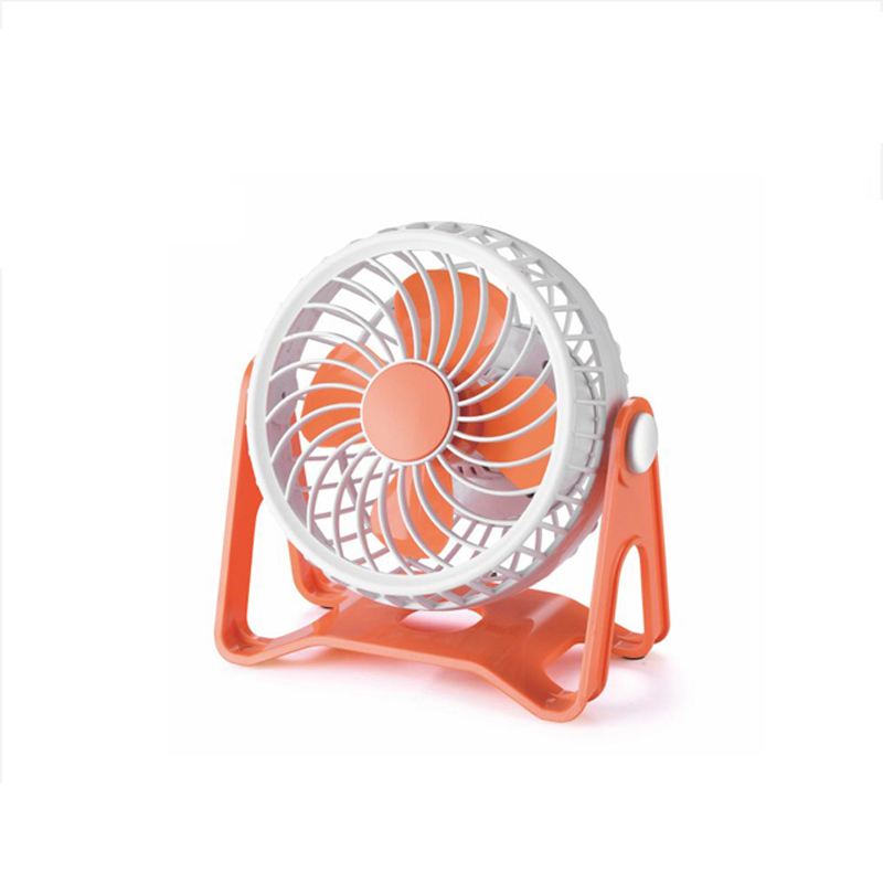 2019 rechargeable plastic hand fan with phone usb function