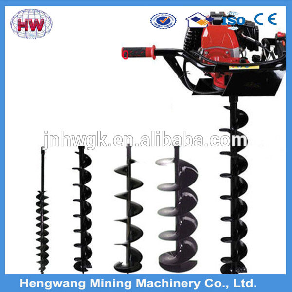 portable land digging machines 49cc hole digger tree planting hole digger