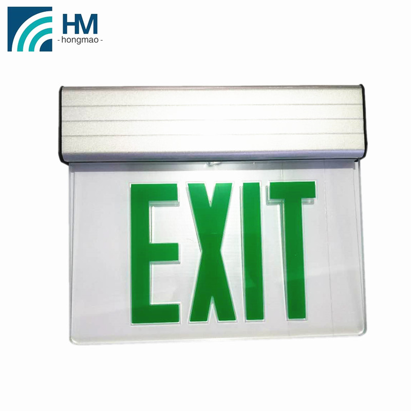 2019 emergency running man acrylic led exit sign