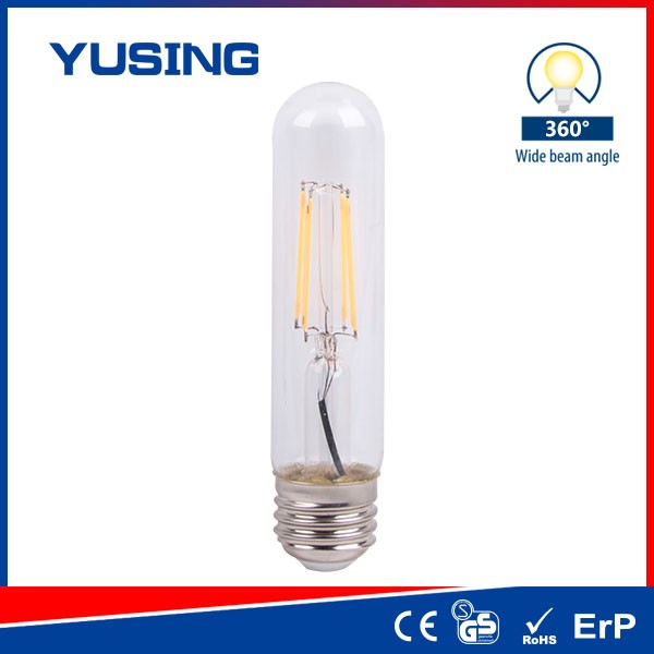 General Lighting Service Amber LED Edison Bulb 2W T45 LED Bulb