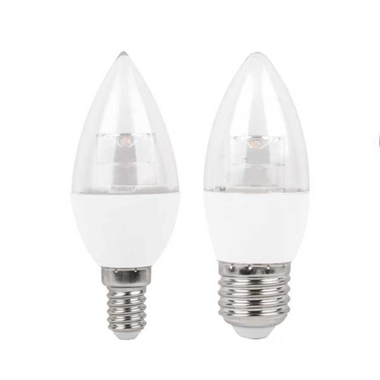 Energy Saving C35 5W LED Bulb 110V, 180 Degree Beam Angle LED Light Bulb E14