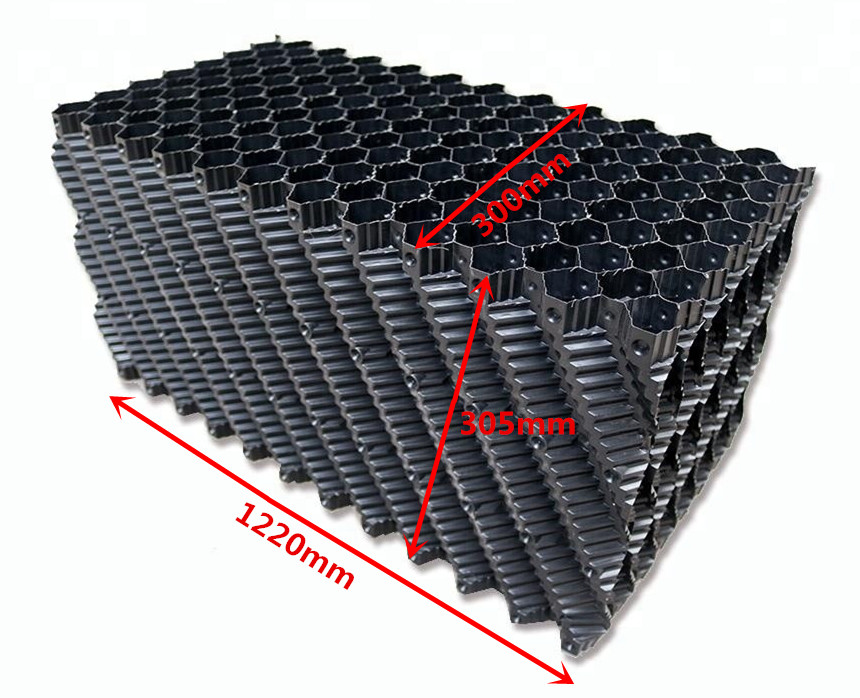 wholesale best seller 19mm Pitch PVC Fills Packing Cooling Tower fill