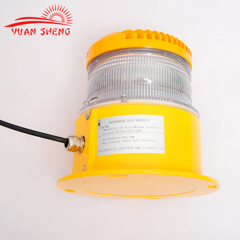 YML2000 LED Based medium aviation obstruction light