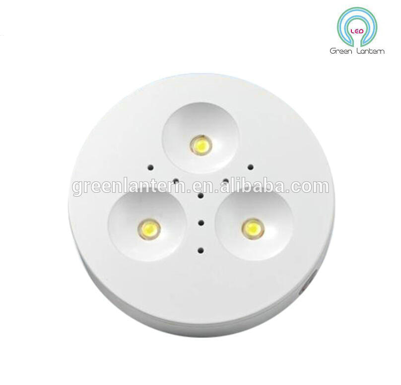 Wholesale 4W High Bright Warm Cool White Under Cabinet Ceiling Down Light LED Puck Lights DC12V Dimmable 110V 220V