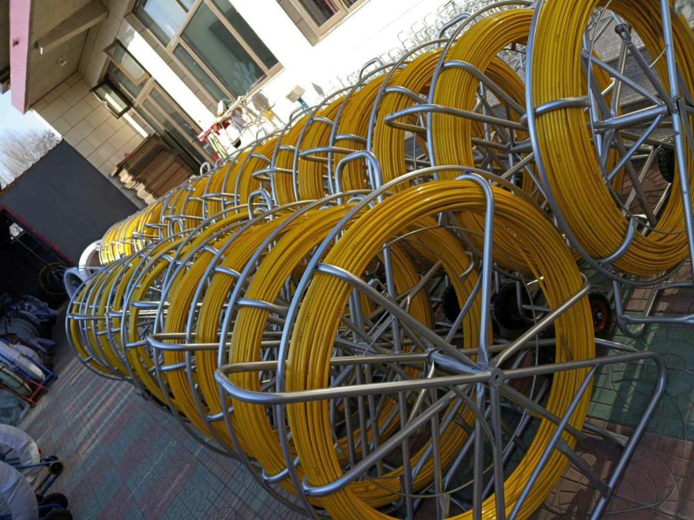 trace rods cable vetter cable rollers duct snake frame underground duct locator