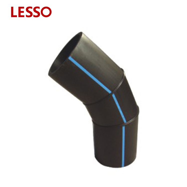 LESSO PE Fabricated Fittings 45 30 11.25 22.5 Degree Elbow