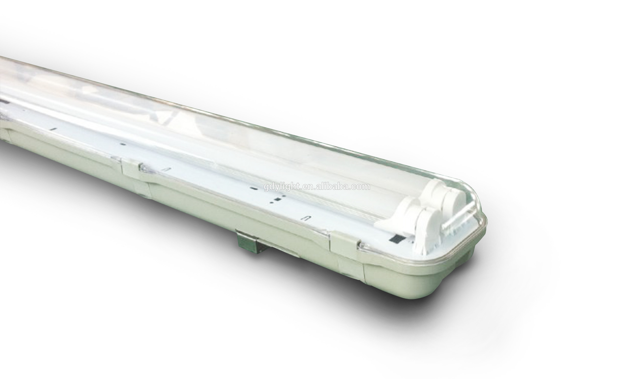 CCT adjustable 4ft tri-proof T8 led light fitting rader sensor lighting for industrial use emergency battery maintained