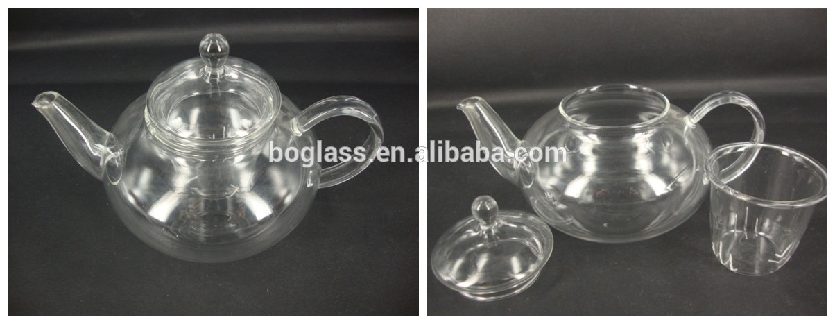 2014 hot sales glass tea pot from factory with low price