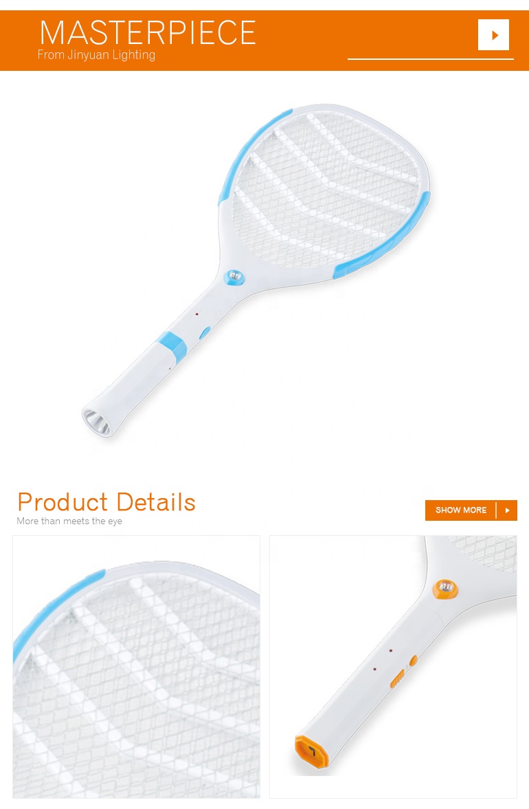 pest control rechargeable electric fly swatter mosquito killer bat