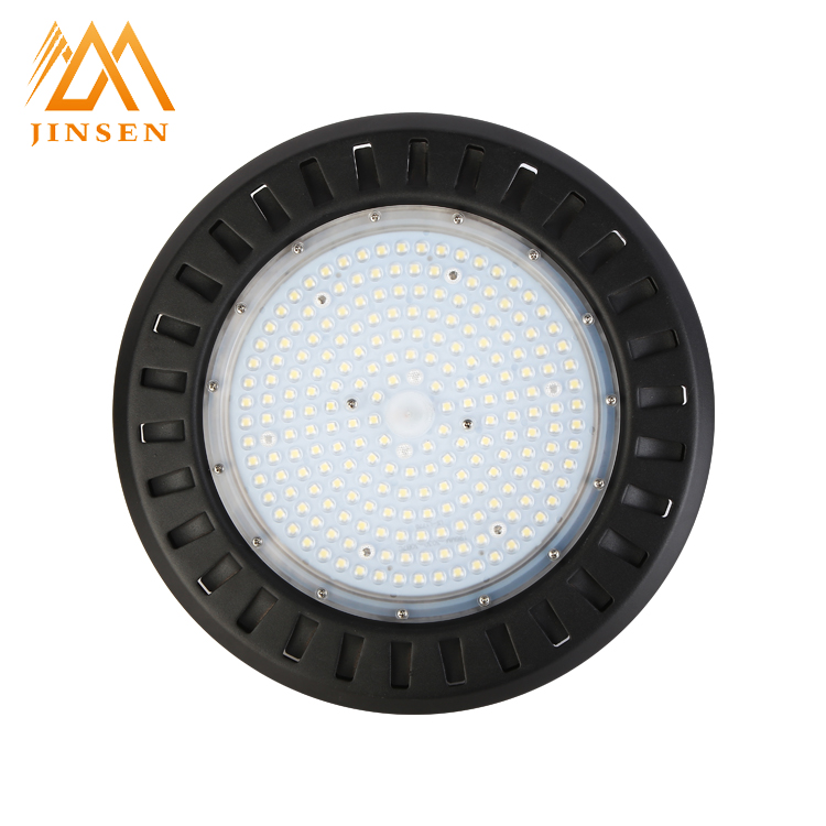 Round flat high lumen hanging industrial warehouse 50w ufo led high bay light