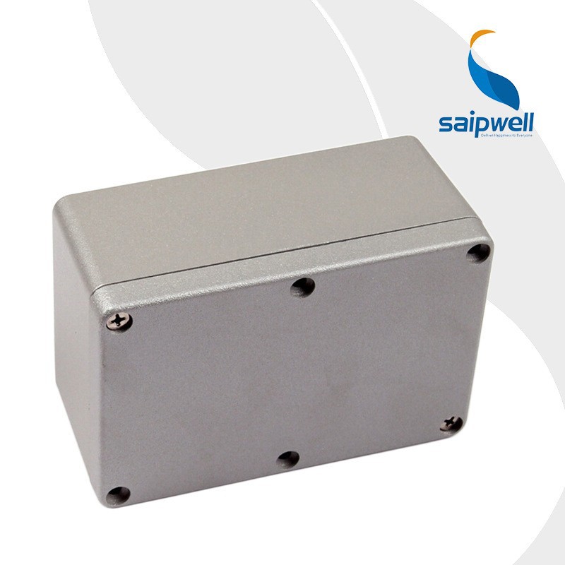 SAIPWELL/SAIP 120*80*55mm IP65 Metal Die Cast Electrical Waterproof Aluminium Box for Electronic