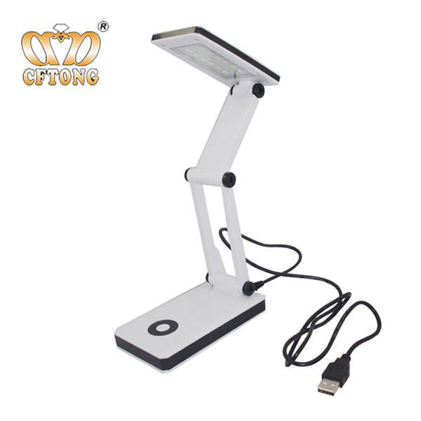 Cheap Modern Portable Wireless Battery Table Lamp USB Study 30 SMD LED Table Lamp