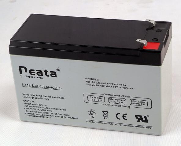 Sealed Lead-Acid Battery 12V 8AH VRLA Battery Rechargeable AGM Battery For UPS With CE IEC UL ROHS ISO REACH