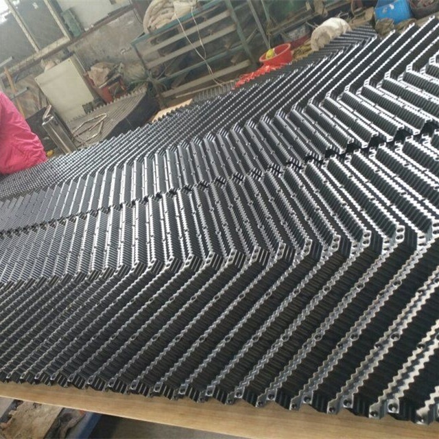 pvc trickling filter cooling tower pvc infill film sheet filling