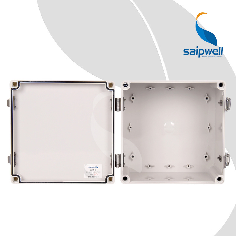 SAIPWELL J 200*200*130mm ABS Square Pole Mount Plastic Project Box