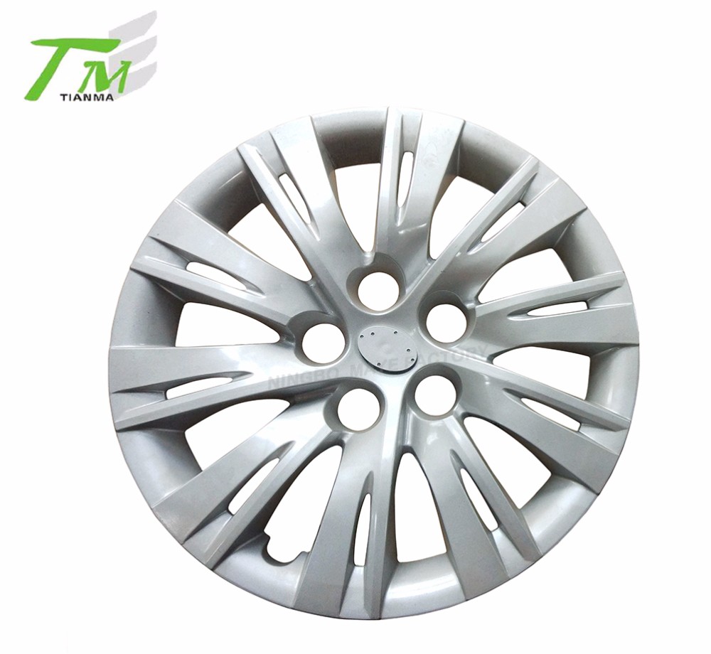 New design 16 inch wheel cover plastic hub cap and silver coating