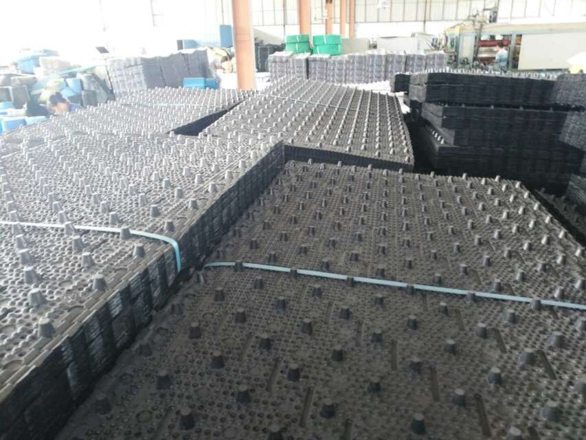 Cross Fluted cooling tower media Cooling tower infill Manufacture