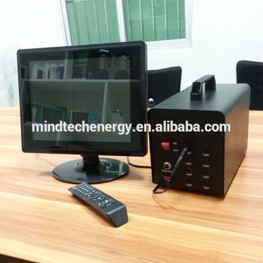 60 watt 12 volt dc solar power generator solar emergency power supply generator