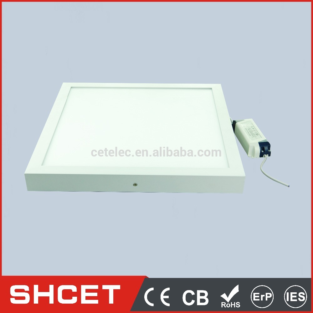 36w dimmable square led surface mounted 600x600 ceiling flat panel wall lighting