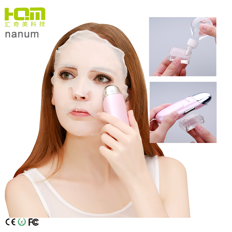 Handheld Mist Moisturizing Microcurrent Face Massager Device