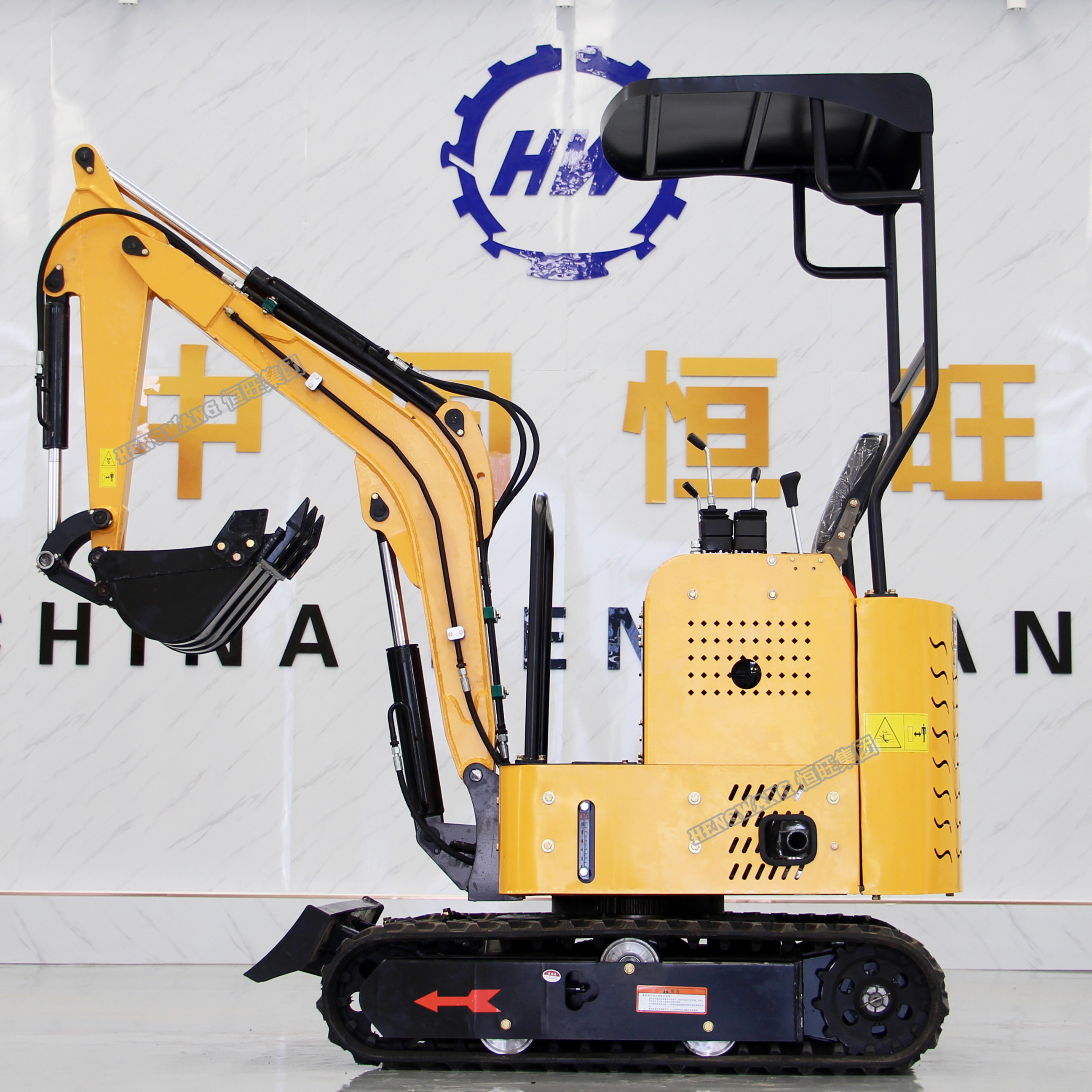 Chinese mini Digger Digging machine excavator 2 ton 1.6ton for sale