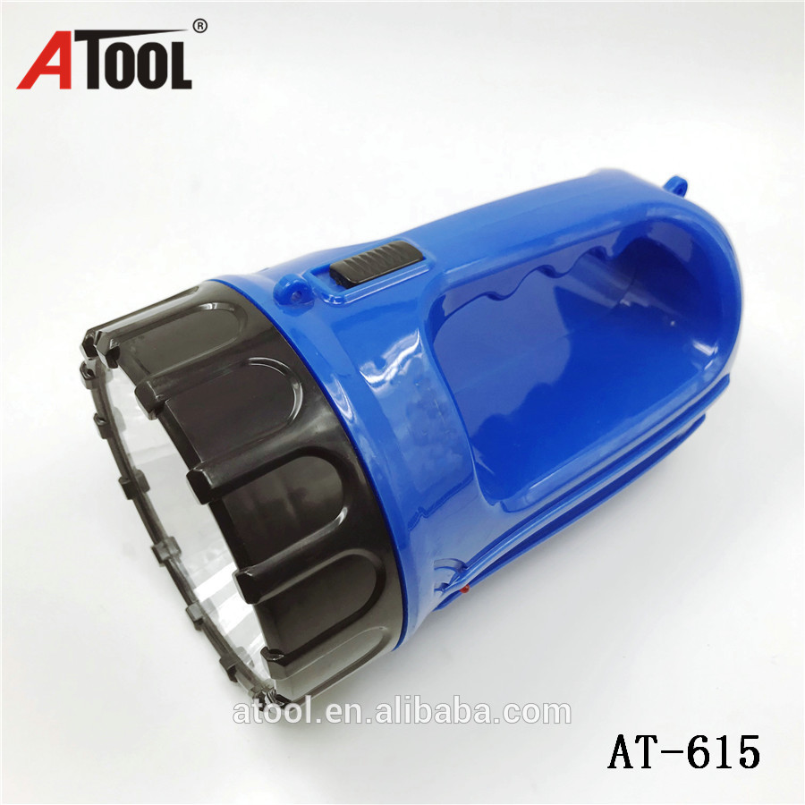 ATOOL AT-615 Brasil plug torch handle rechargeable flashlight powerful searchlight lantern led recarregavel