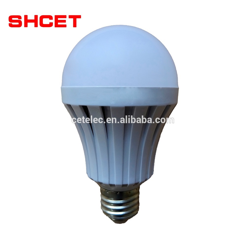 LED emergency Bulb CET-S067 -7W AC85-265V E14/E27 intelligent emergency led bulb