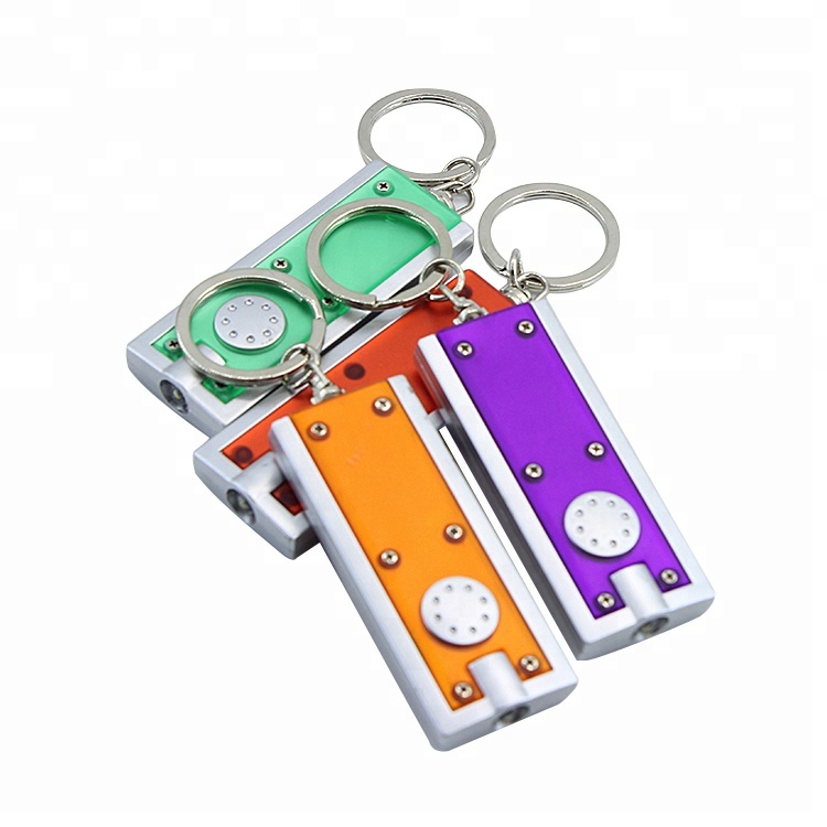 Cheap Led Keychain Lights Mini Torch Gift promotion Flashlights