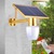 Remote control light sensor led solar street light