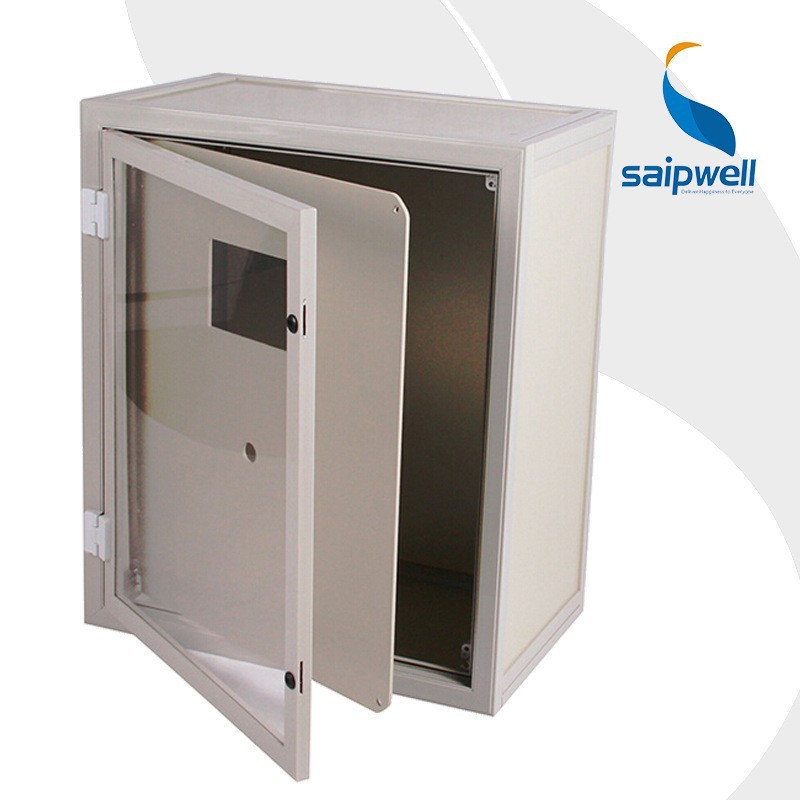 Manufacturer Saipwell 500*400*220mm clear door waterproof control panel box pvc