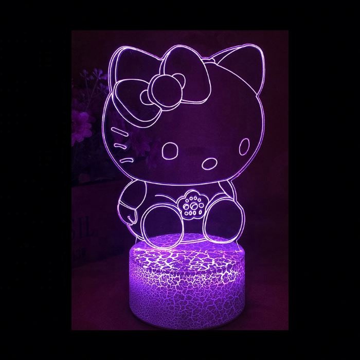 Unicorn Gift 3D Lamp Night Lights for Kids 7 LED Color Changing Touch Table Desk Lamps