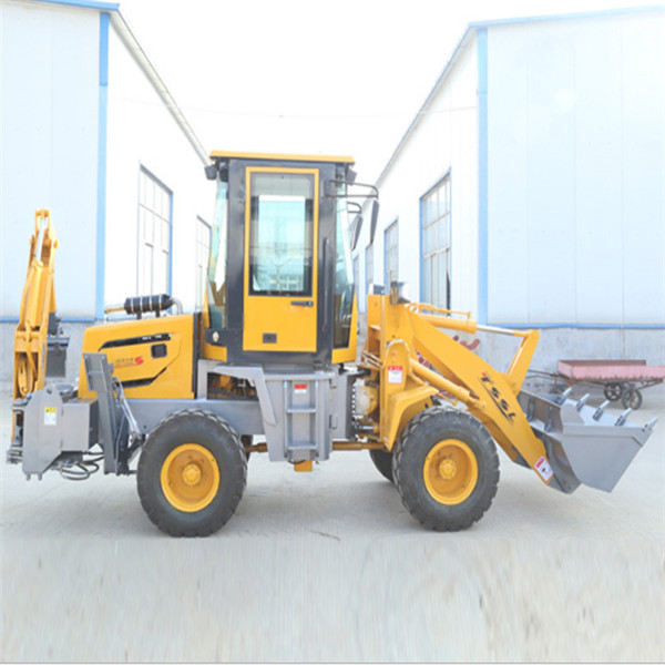 Compact Backhoe Loader For Construction