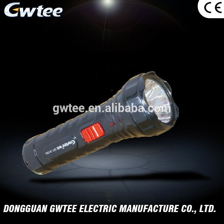 Most demanded products 1w 1 led 400 mah GT-8183 power style flashlight