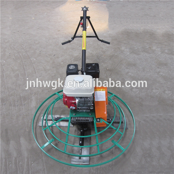 Ride-on concrete trowel machine, gasoline power trowel