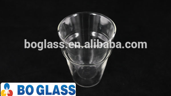 Wholesale Double Layer Tea Glass Cup