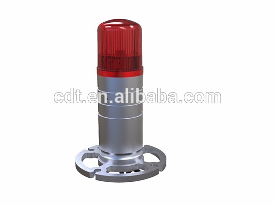 Low intensity aircraft warning lights with 32.5cd Red used in Air Force/airport/helipads/Telecom&iron Tower obstruction light