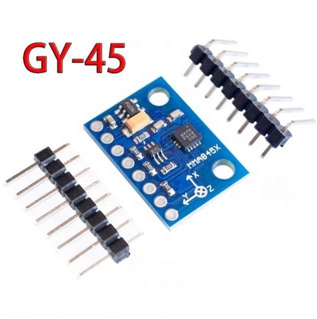 GY-45 MMA8452 Modules Digital Triaxial Accelerometer High-precision Inclination Module Drop