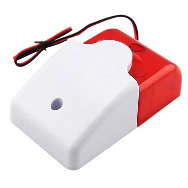 Outdoor bell flash siren for home security Burglar alarm system