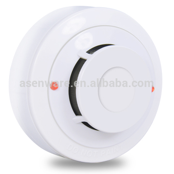 Home Security Fire Alarm Wired Conventional Photoelectric Cigarette Smoke Detector