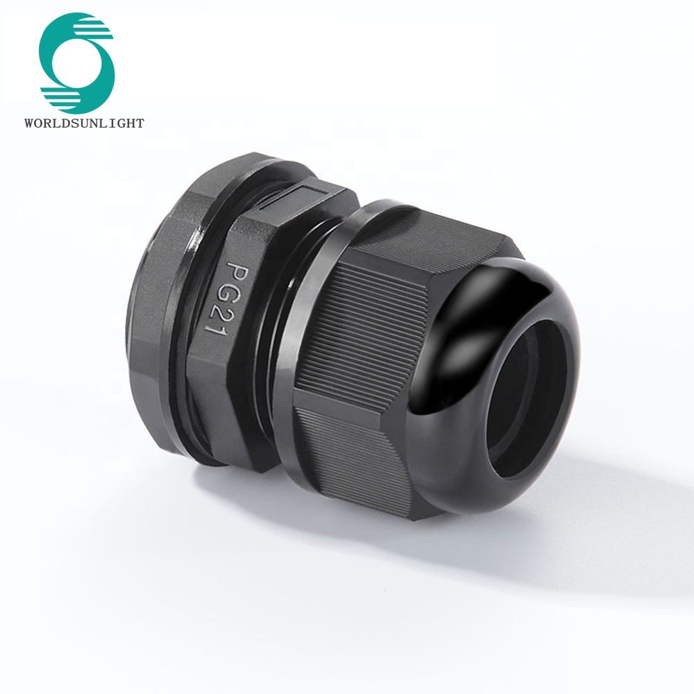PG long thread polyamide cable gland